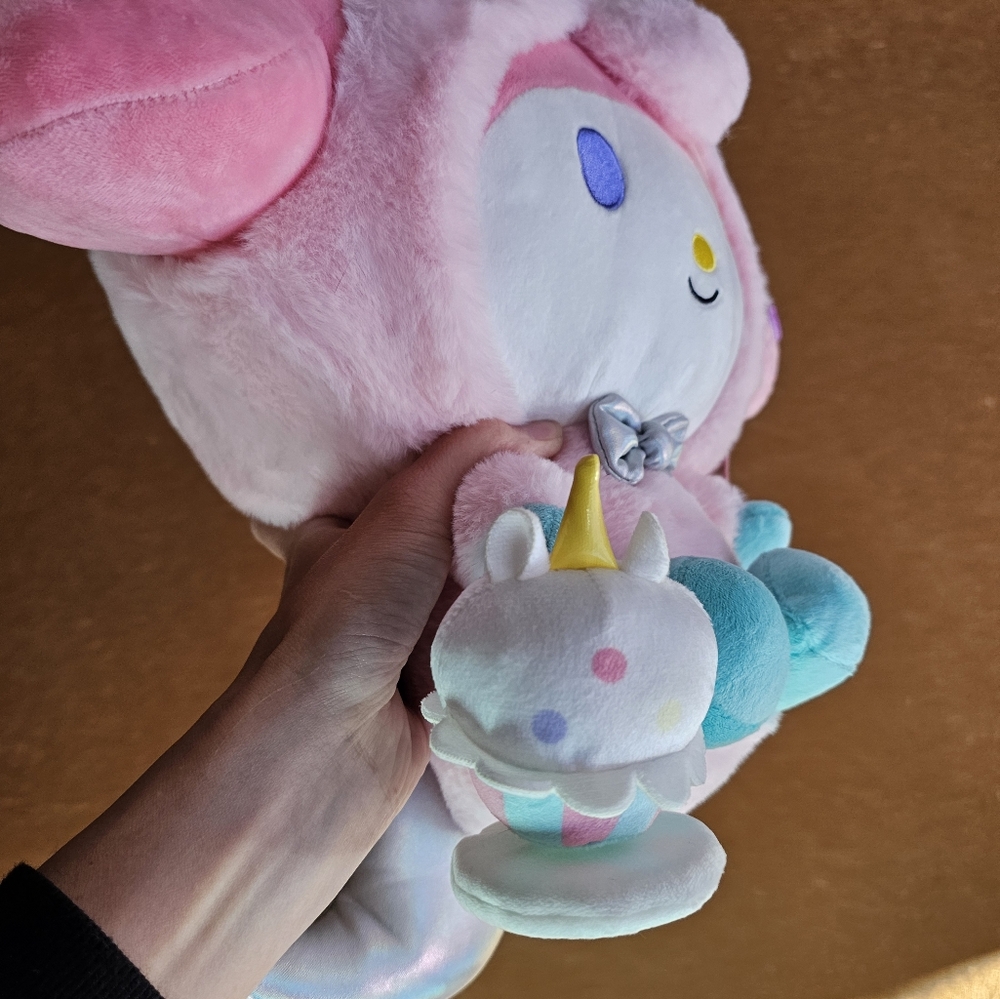 Hello Kitty and Friends My Melody Unicorn Plush 13" NWT Kidrobot - Picture 2 of 6